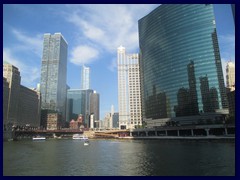 Chicago Architecture Foundation Boat Tour 35 - Wolf Point, the confluence of Chicago River's branches